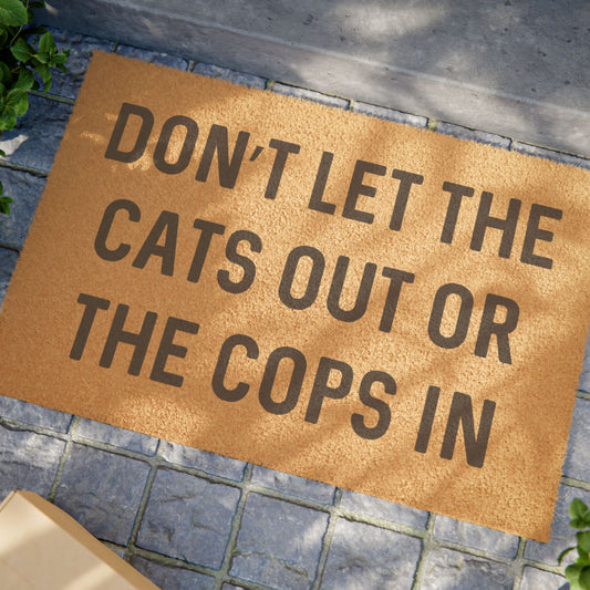 Don't Let The Cats Out - Doormat
