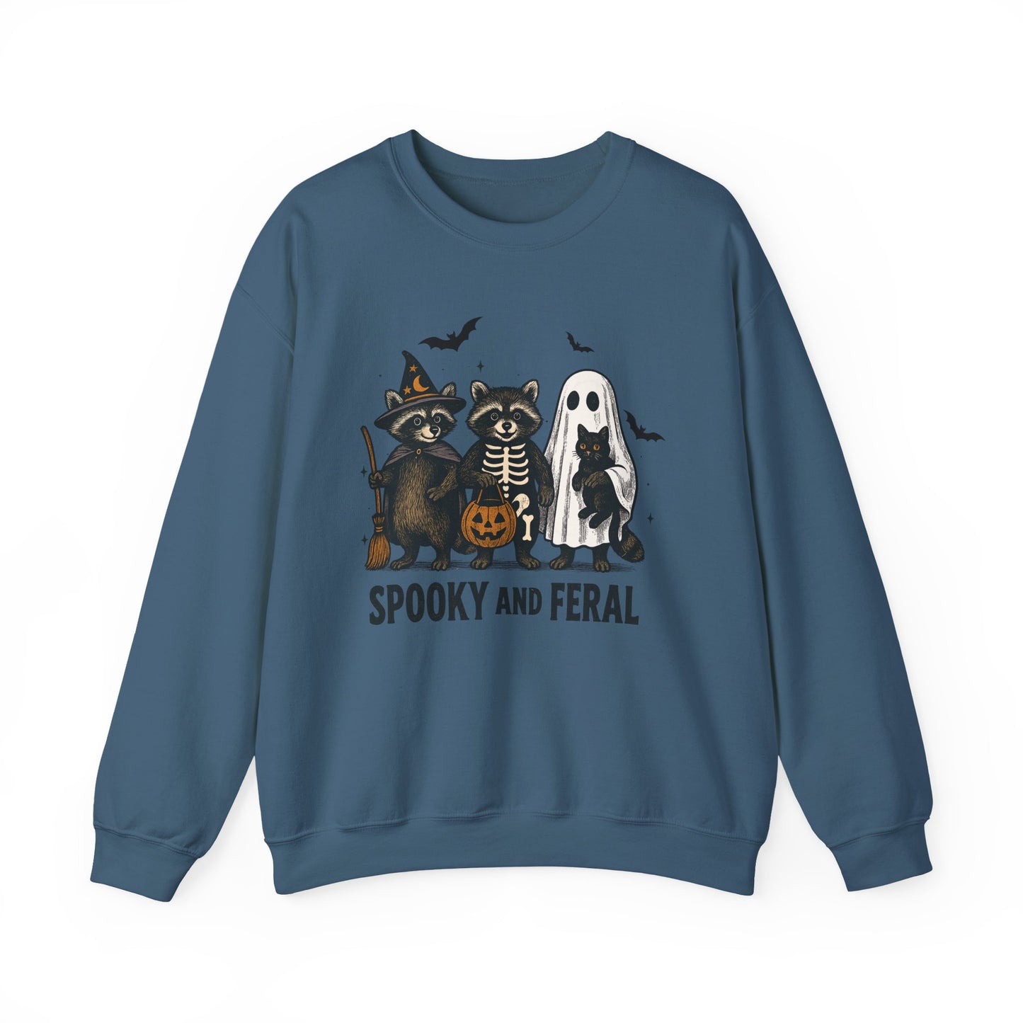 Spooky and Feral - Unisex Crewneck Sweatshirt