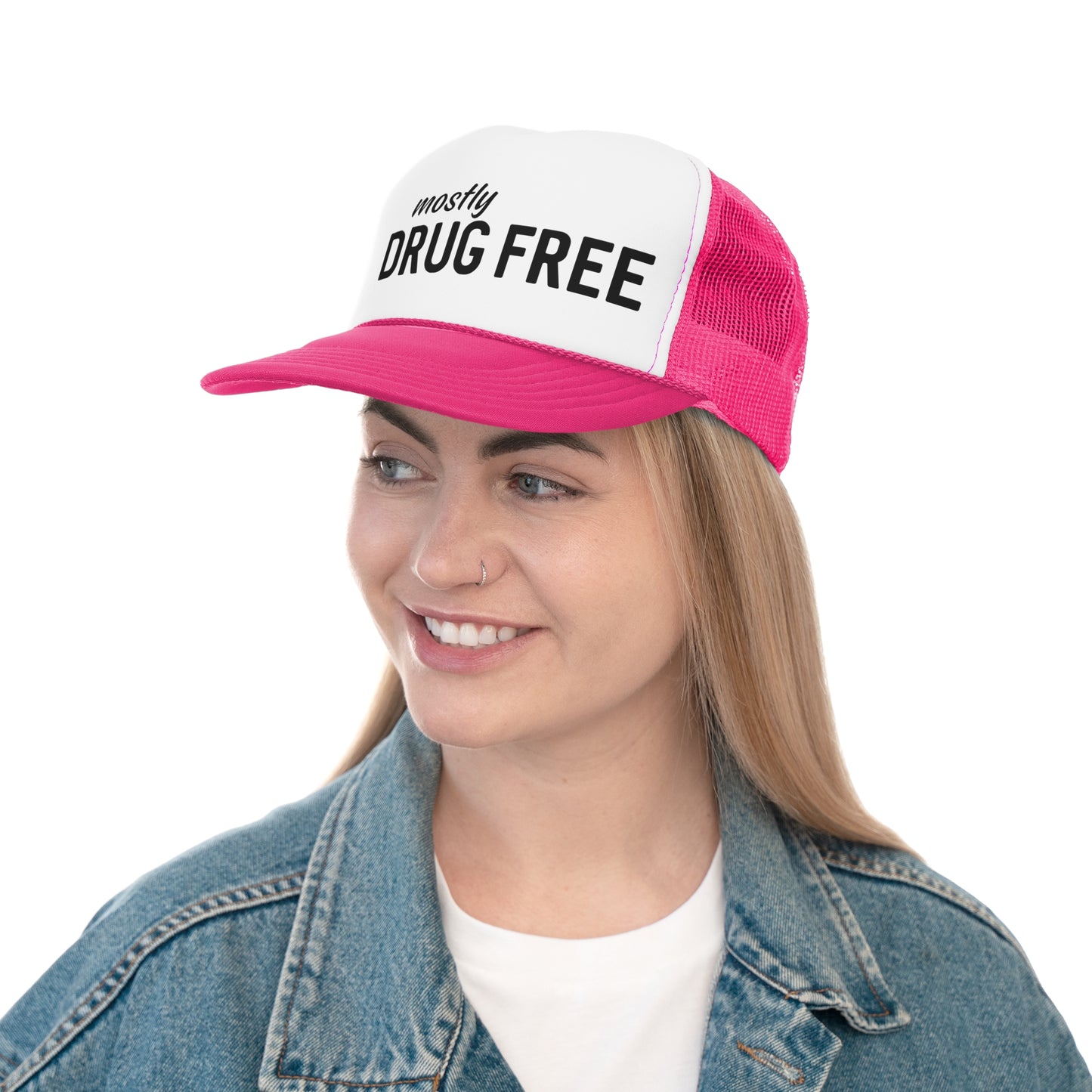 Mostly Drug Free - Trucker Cap