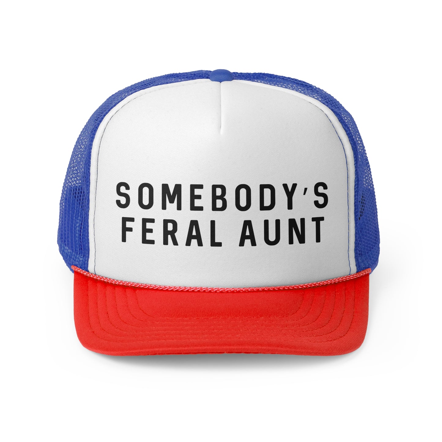 Somebody's Feral Aunt - Trucker Cap