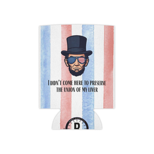 Abraham Lincoln Drink Koozie | 4th of July