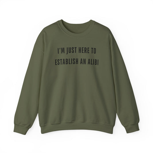 Alibi - Crewneck Sweatshirt