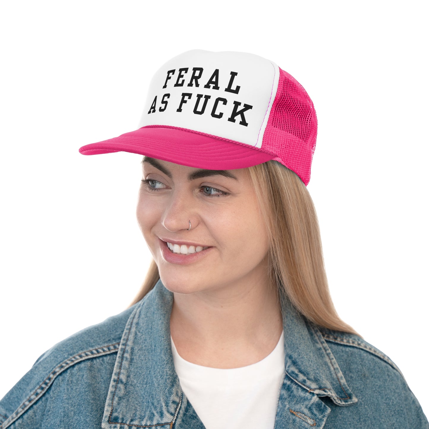 Feral As Fuck - Trucker Cap