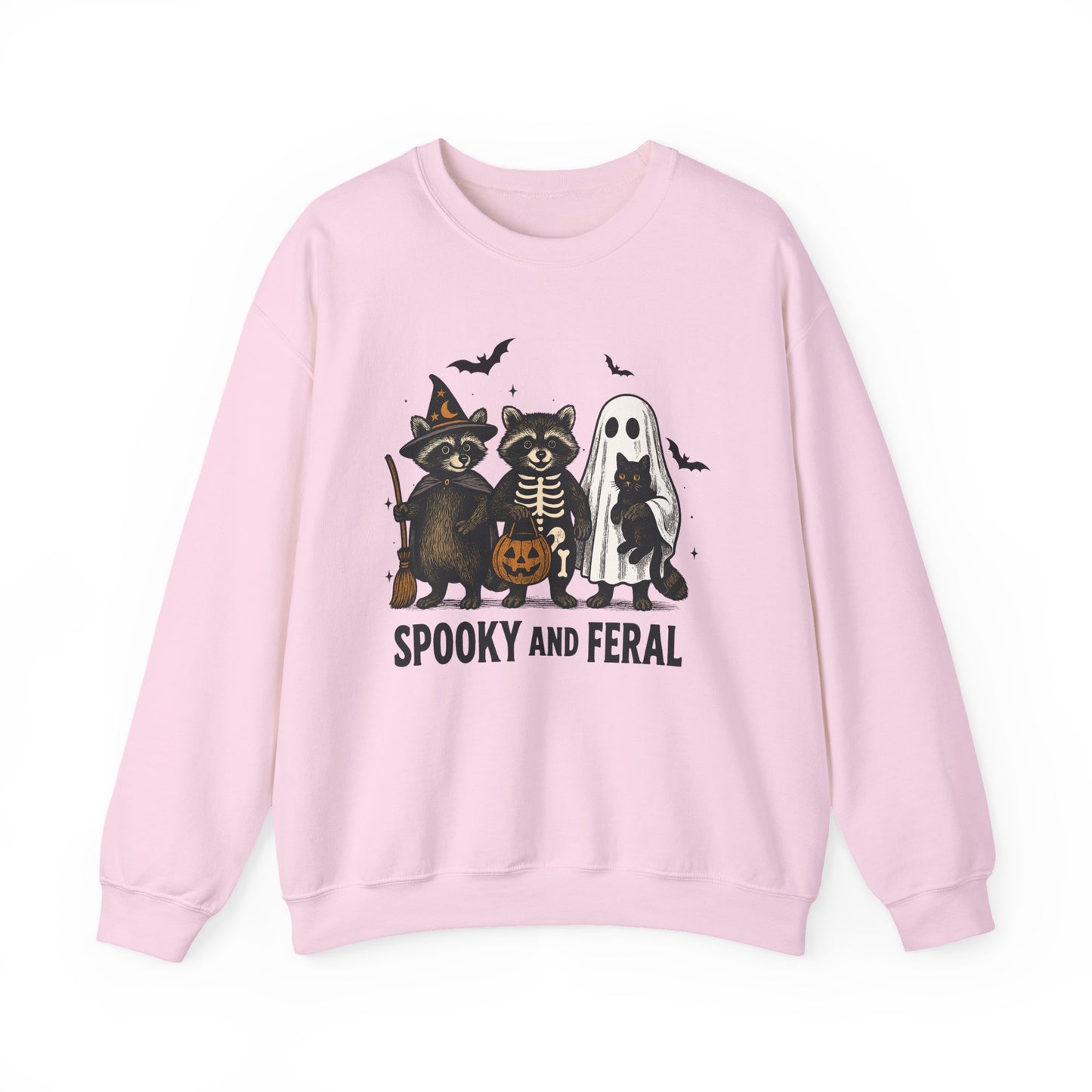 Spooky and Feral - Unisex Crewneck Sweatshirt