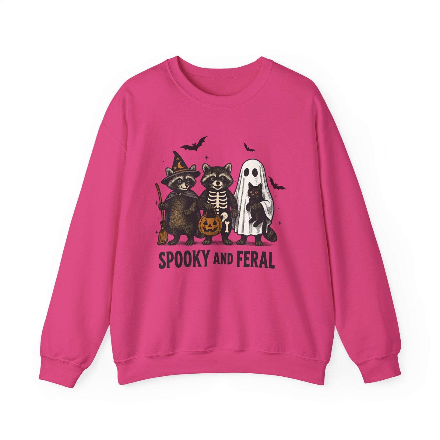 Spooky and Feral - Unisex Crewneck Sweatshirt
