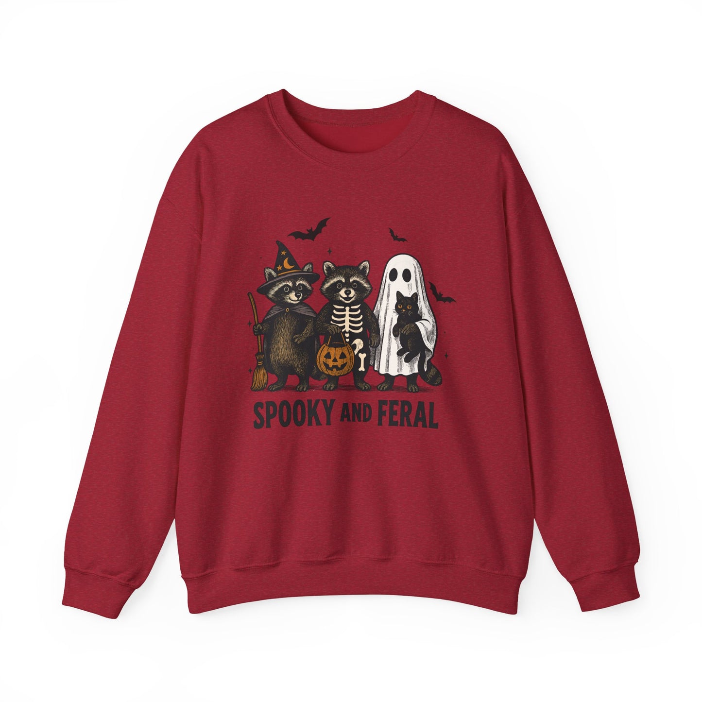 Spooky and Feral - Unisex Crewneck Sweatshirt