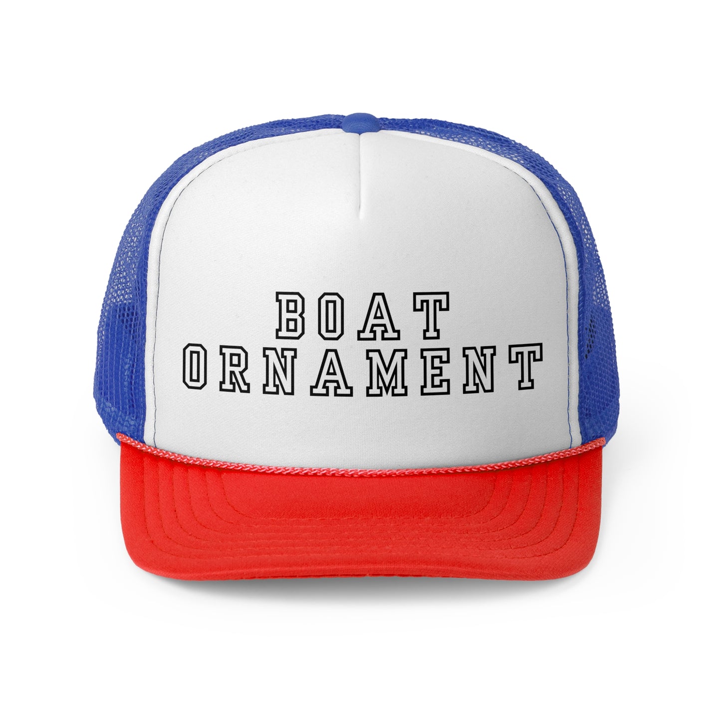 Boat Ornament - Trucker Cap