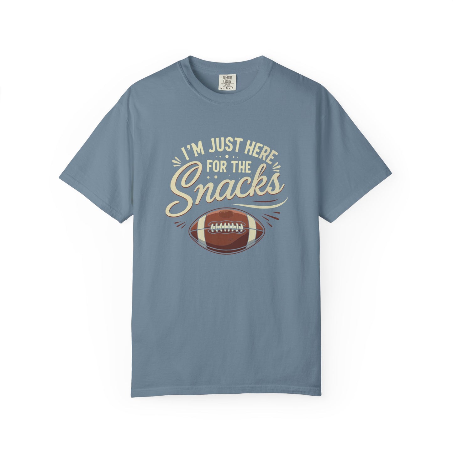I'm Just Here for the Snacks - Comfort Color Tee