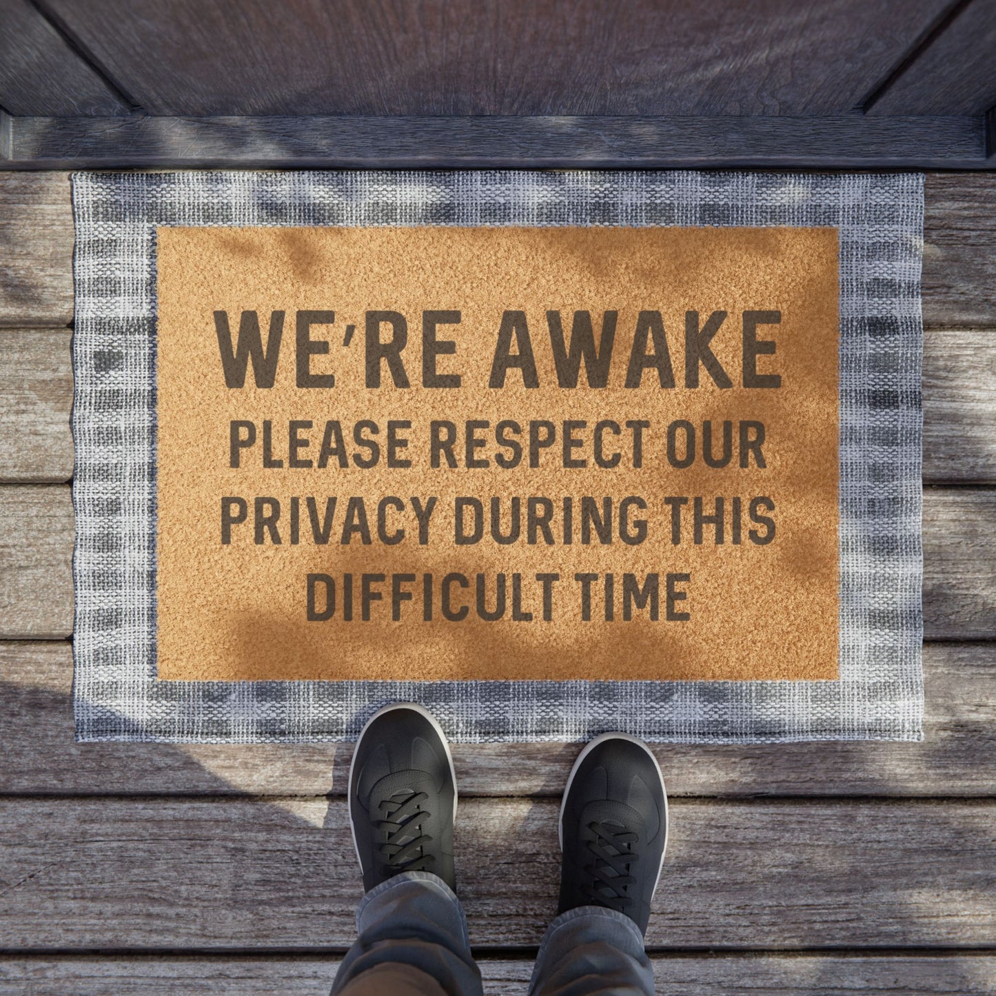 We're Awake - Doormat