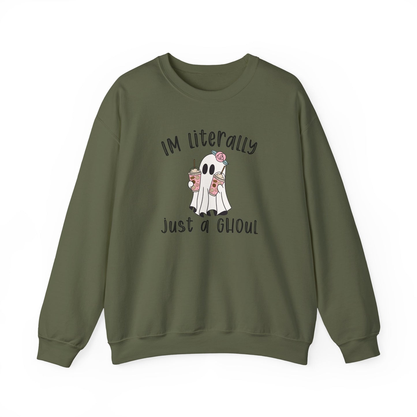 I'm Literally Just A Ghoul - Unisex Crewneck Sweatshirt