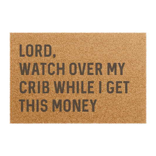 Lord Watch Over My Crib - Doormat