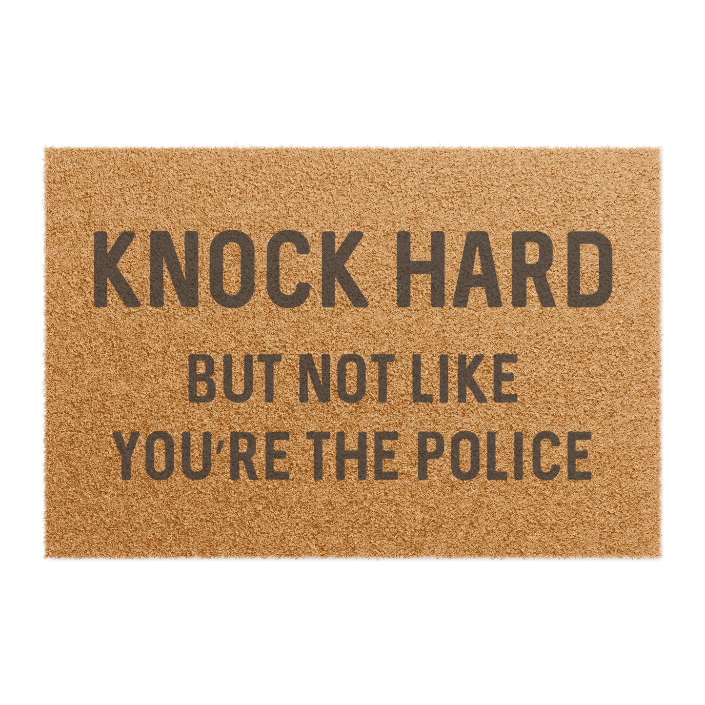 Knock Hard - Doormat