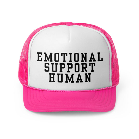 Emotional Support Human - Trucker Cap