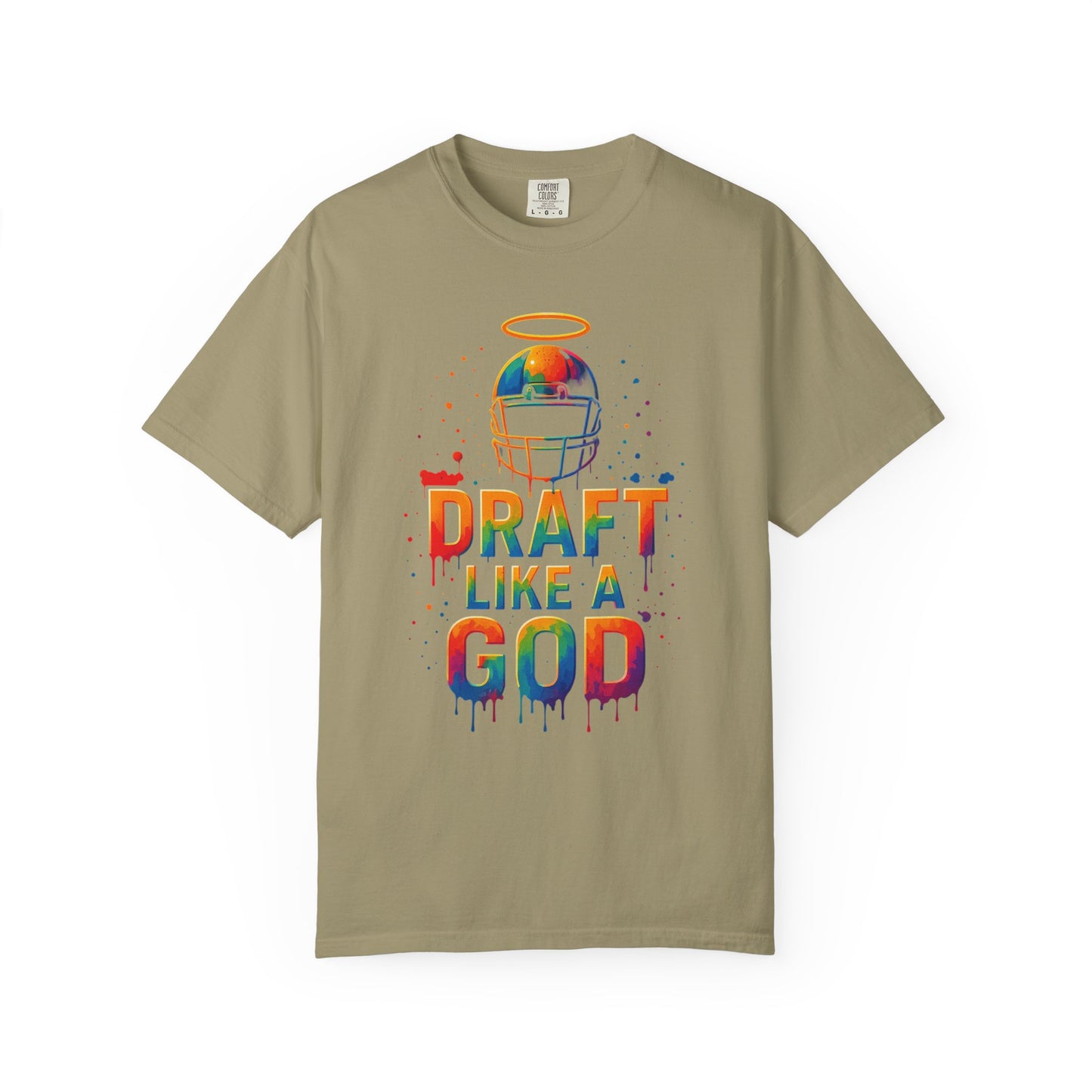 Draft Like A God - Comfort Color Tee