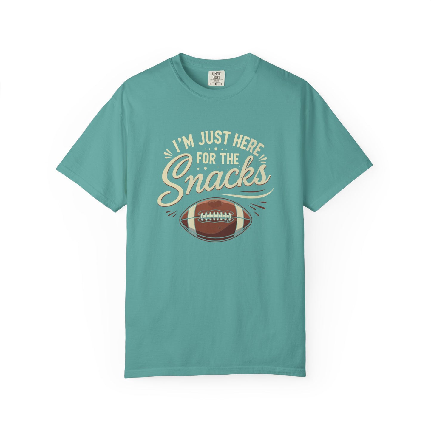 I'm Just Here for the Snacks - Comfort Color Tee