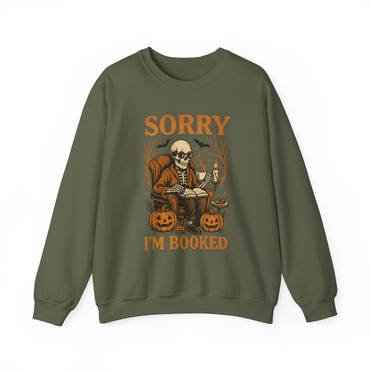 Sorry I'm Booked - Unisex Crewneck Sweatshirt