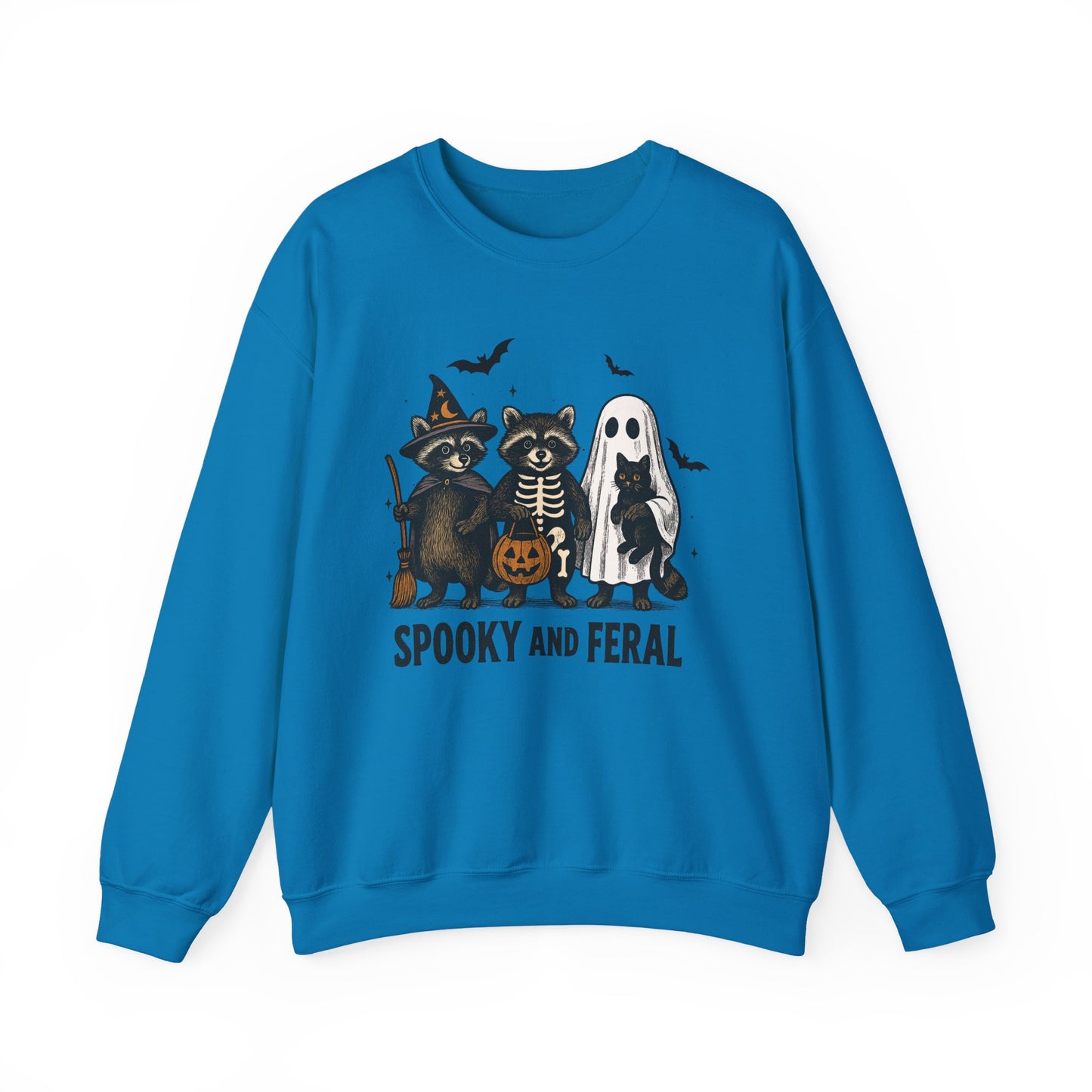 Spooky and Feral - Unisex Crewneck Sweatshirt