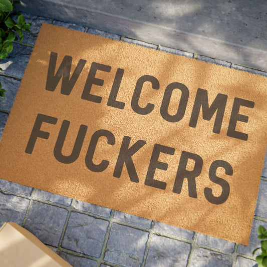 Welcome Fuckers - Doormat