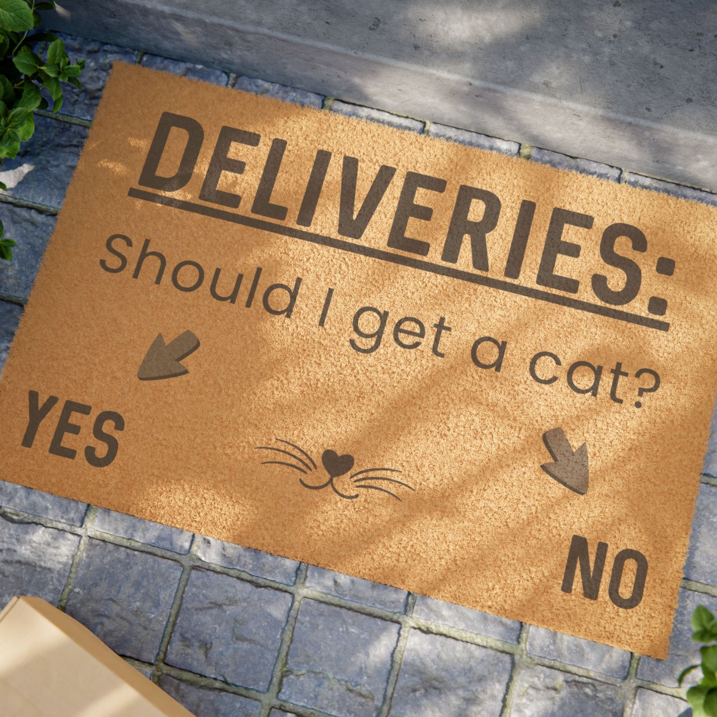 Copy of Should I Get A Cat? - Interactive Delivery Doormat