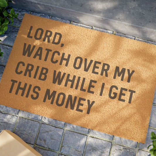 Lord Watch Over My Crib - Doormat
