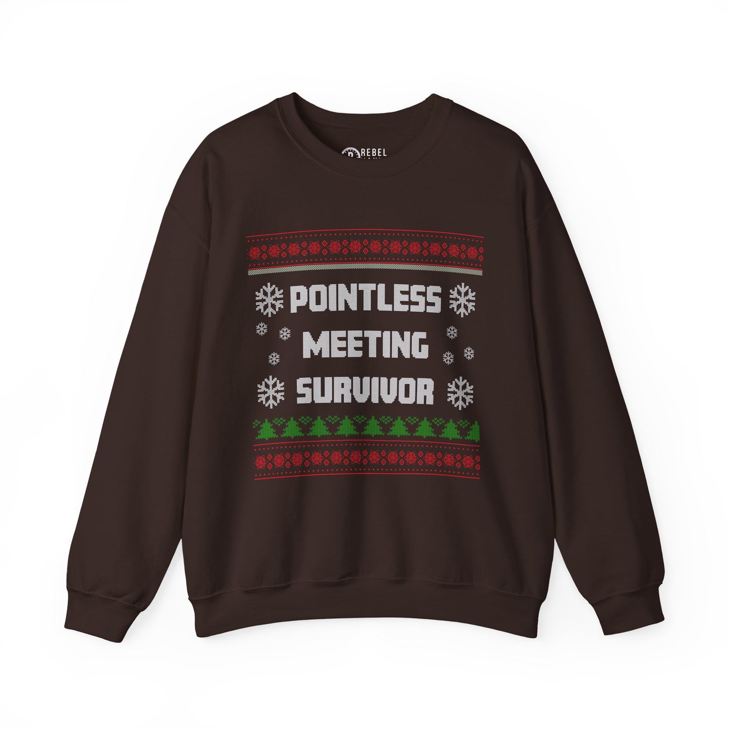 Pointless Meeting Survivor - Ugly Sweatshirt