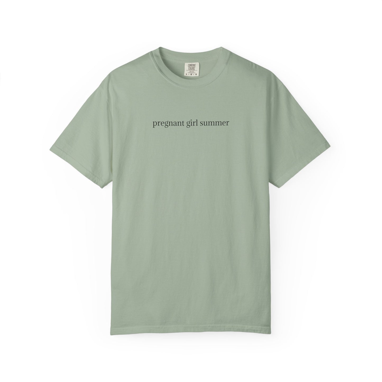 Pregnant Girl Summer - Comfort Color Tee