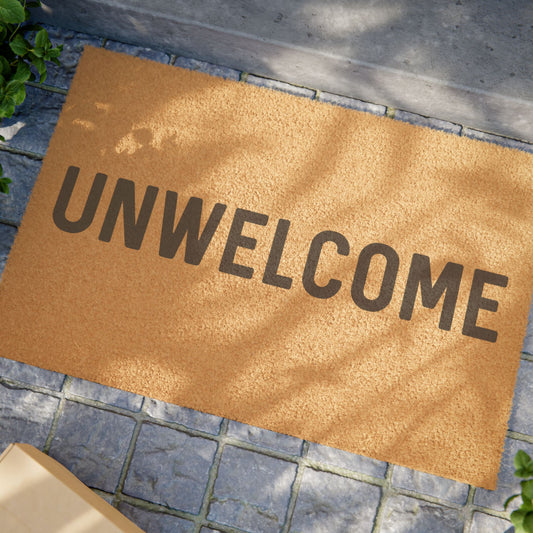 Unwelcome - Doormat