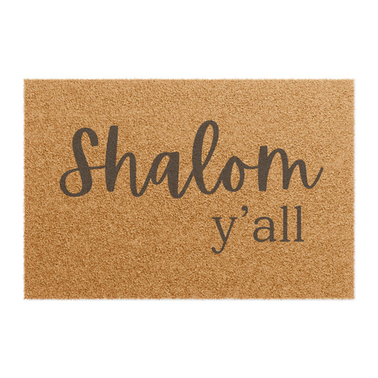 Shalom Y'all- Doormat