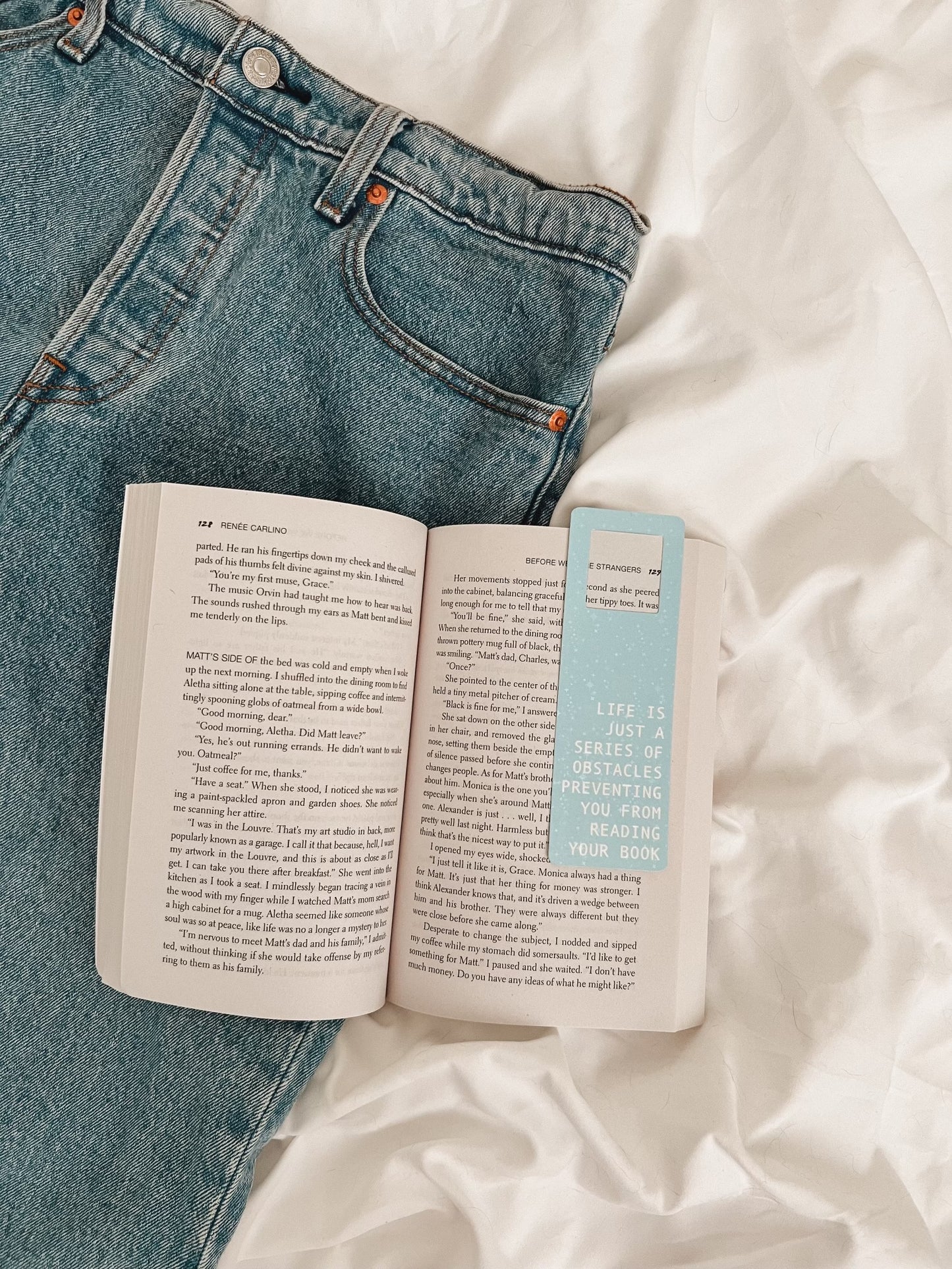 Life Is Just A Series of Obstacles Bookmark