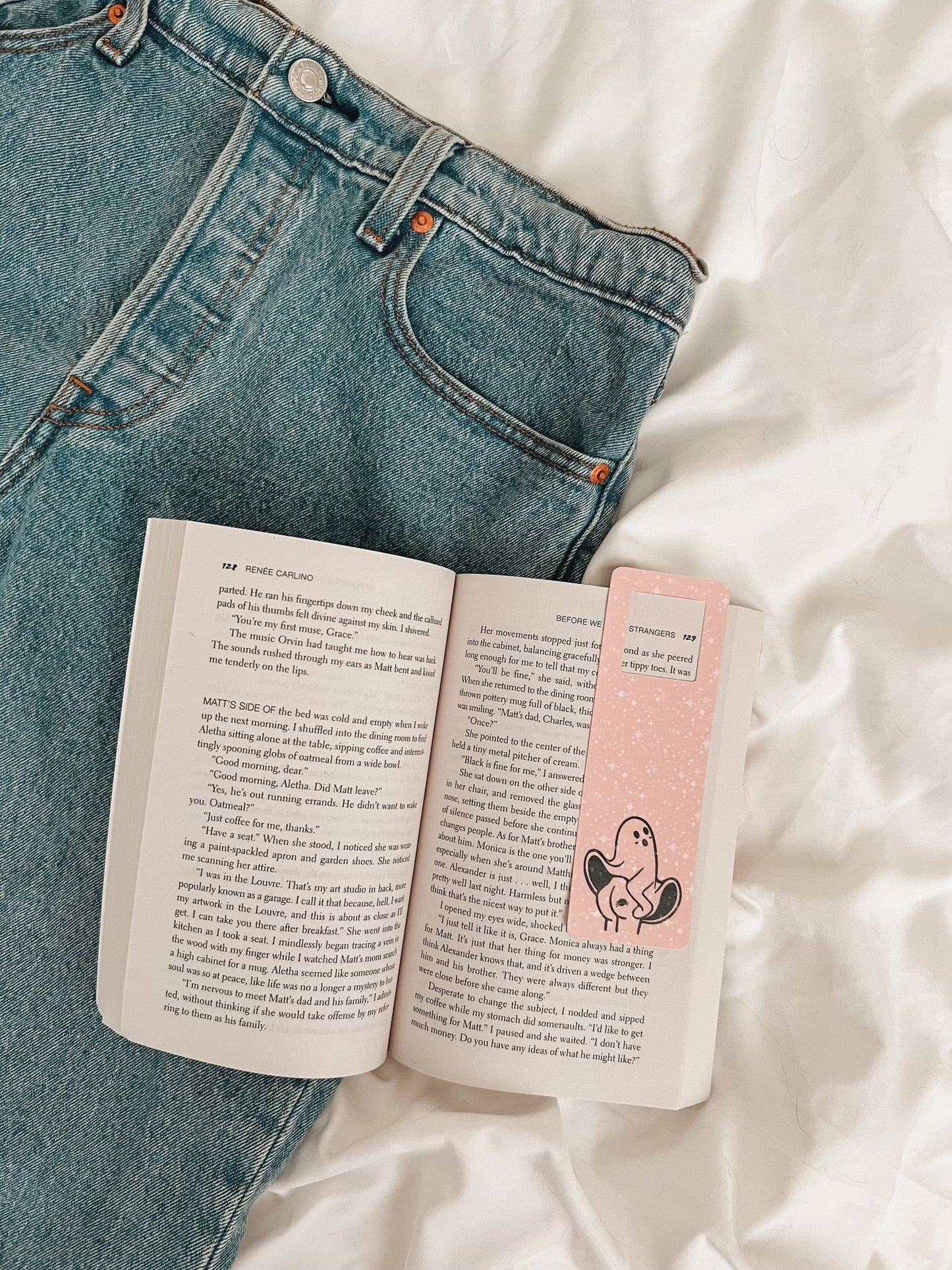 Tatted Ghostie Bookmark