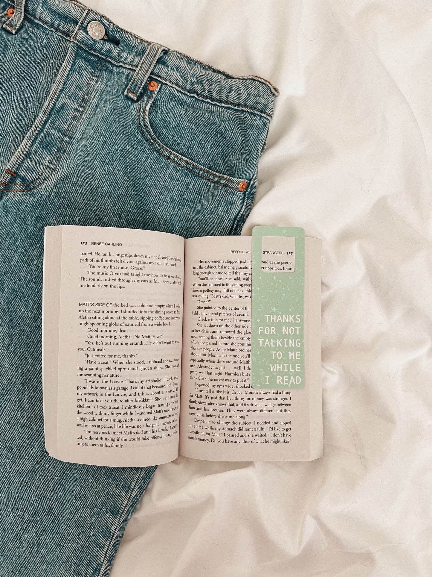 Thanks For Not Talking To Me Bookmark