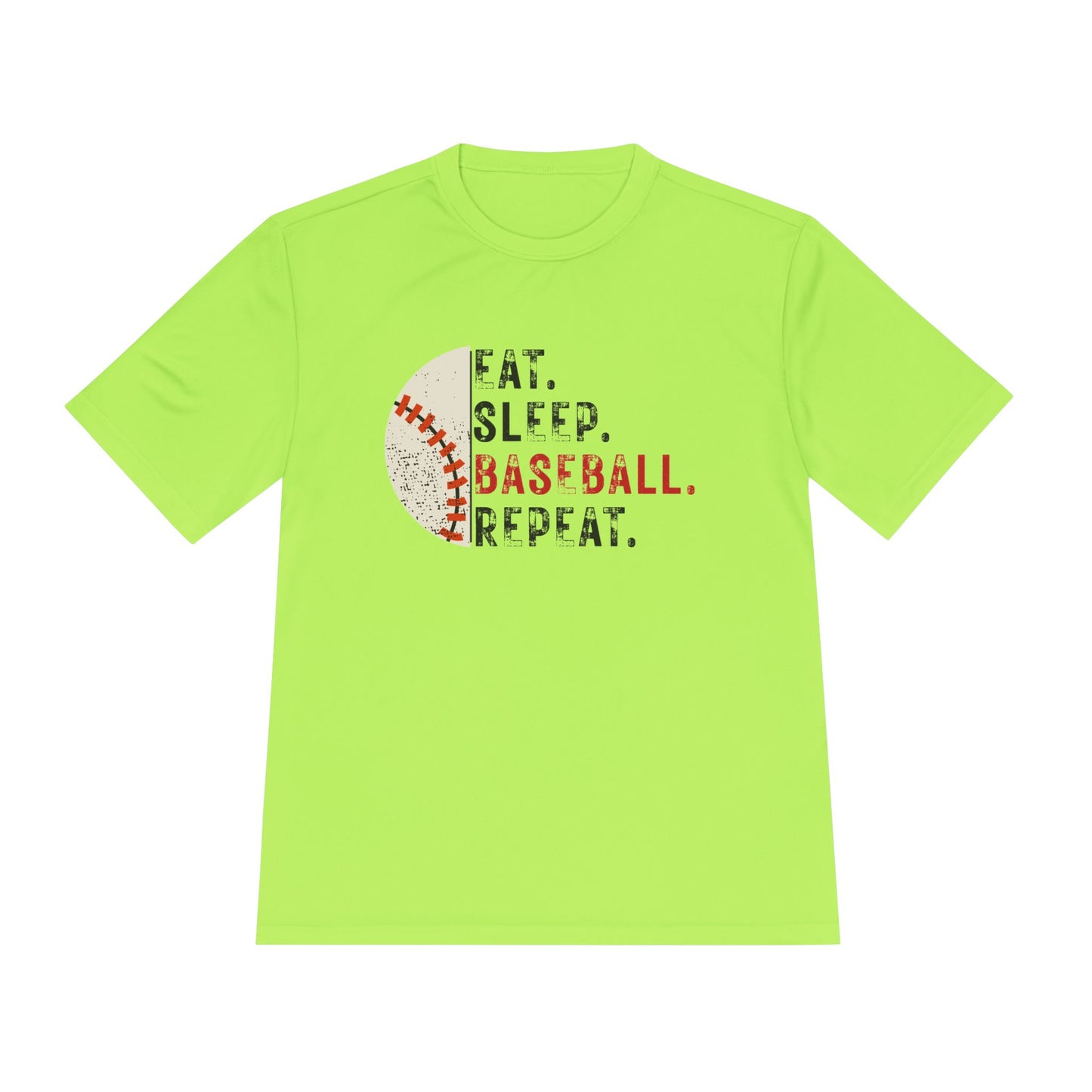 Eat Sleep Baseball Repeat - Unisex Moisture Wicking Shirt