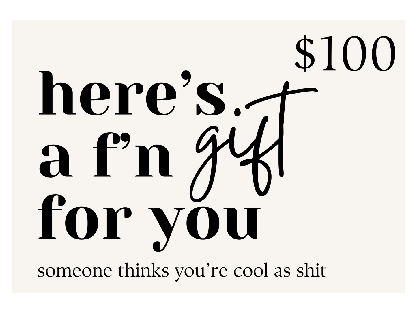 Rebel Vault Co Digital Gift Card