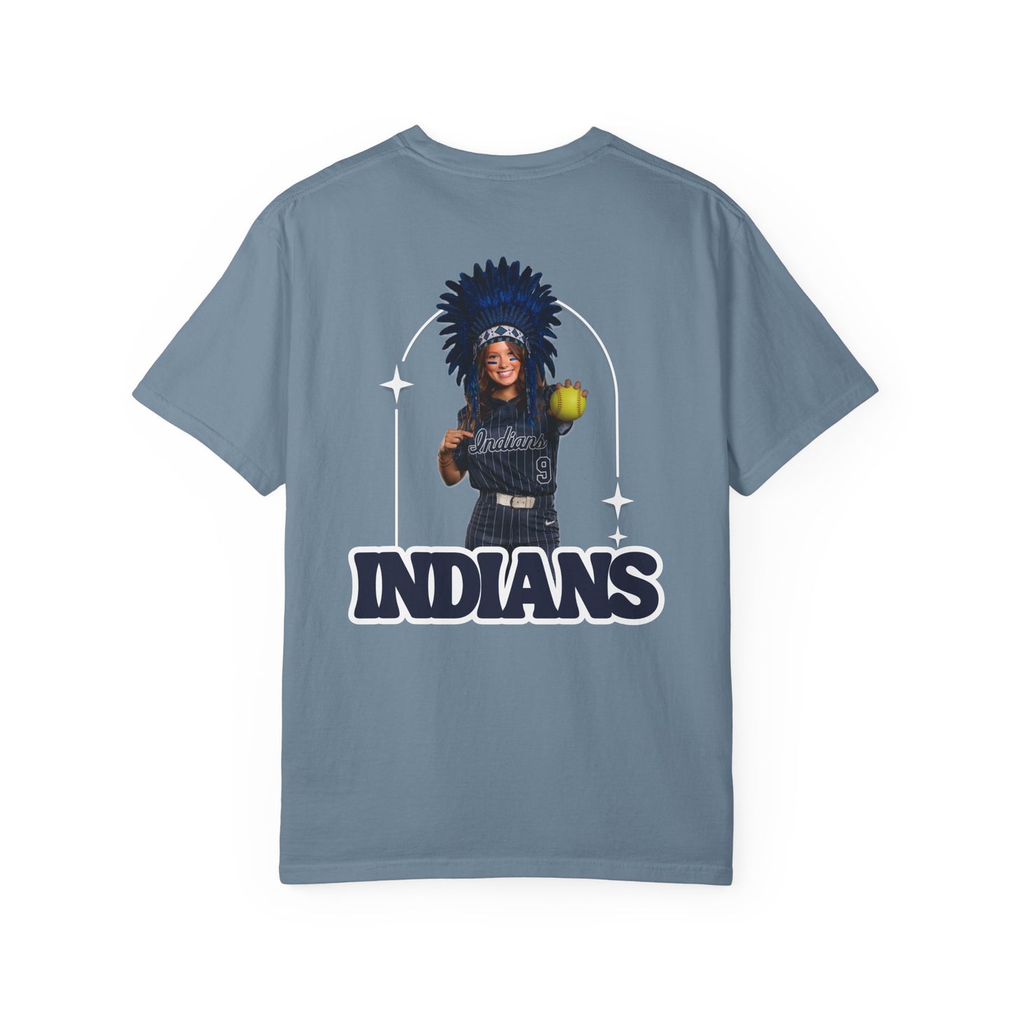 Clark Softball 3 - Comfort Color Tee
