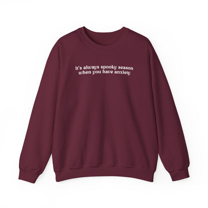 It's Always Spooky Season - Unisex Crewneck Sweatshirt