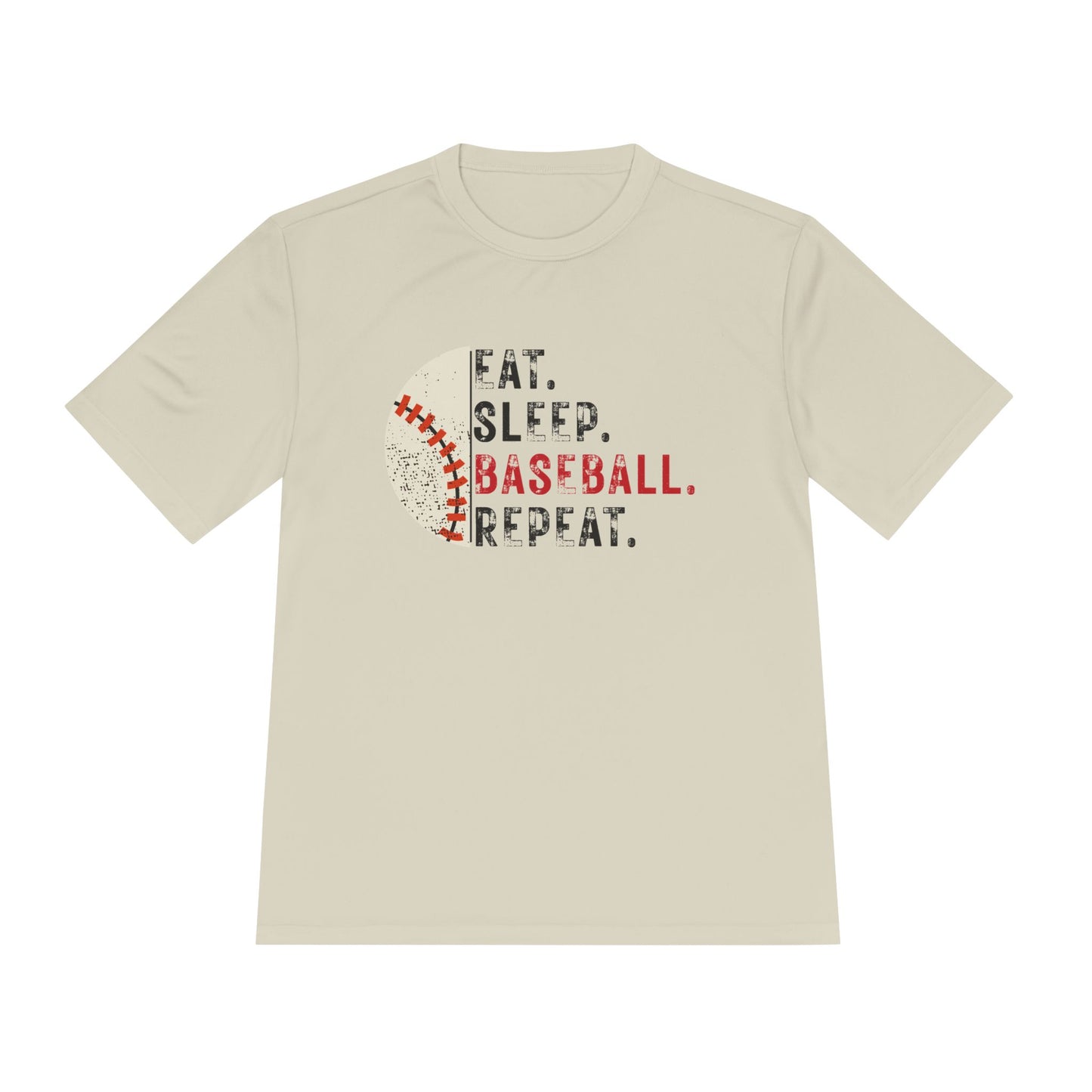 Eat Sleep Baseball Repeat - Unisex Moisture Wicking Shirt