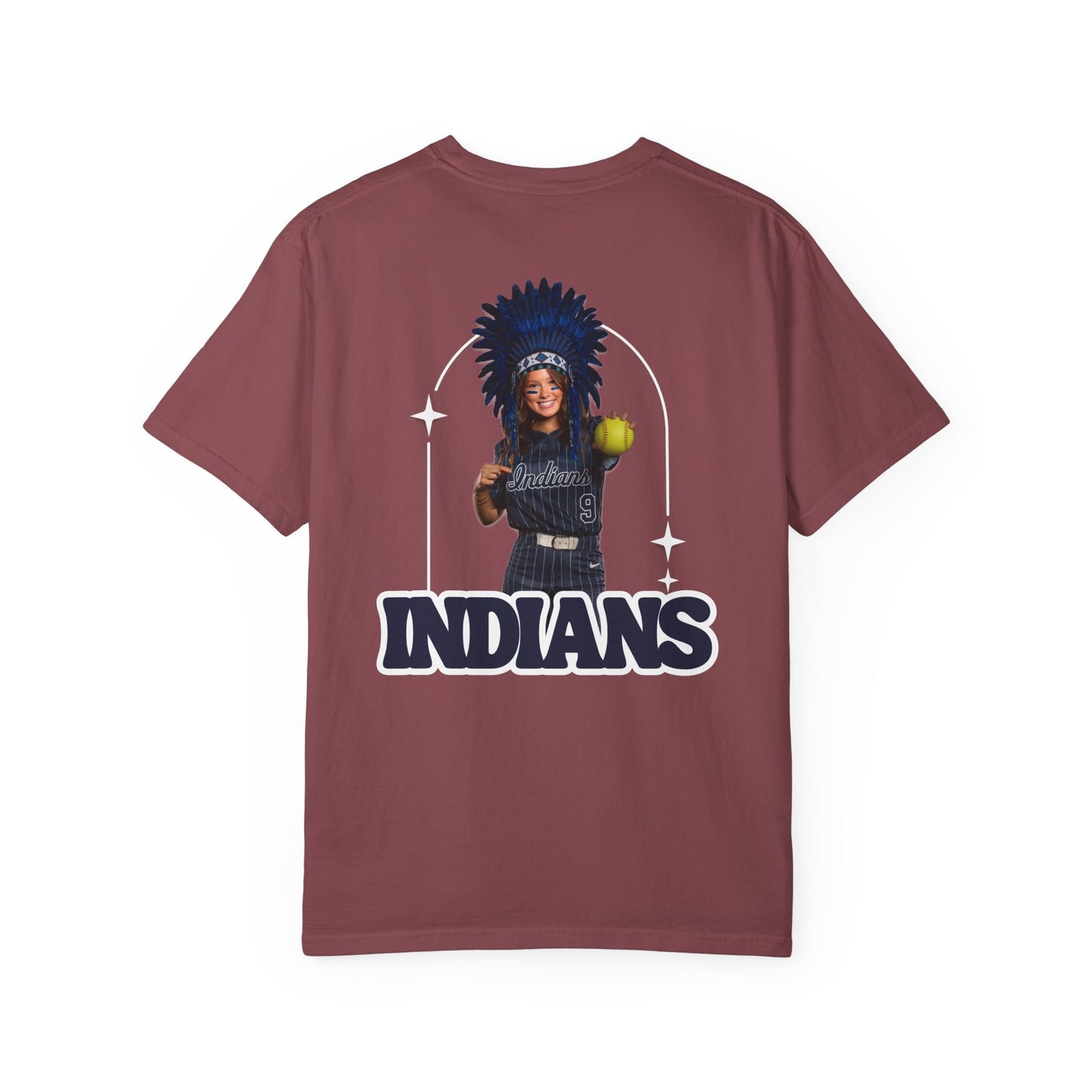 Clark Softball 3 - Comfort Color Tee