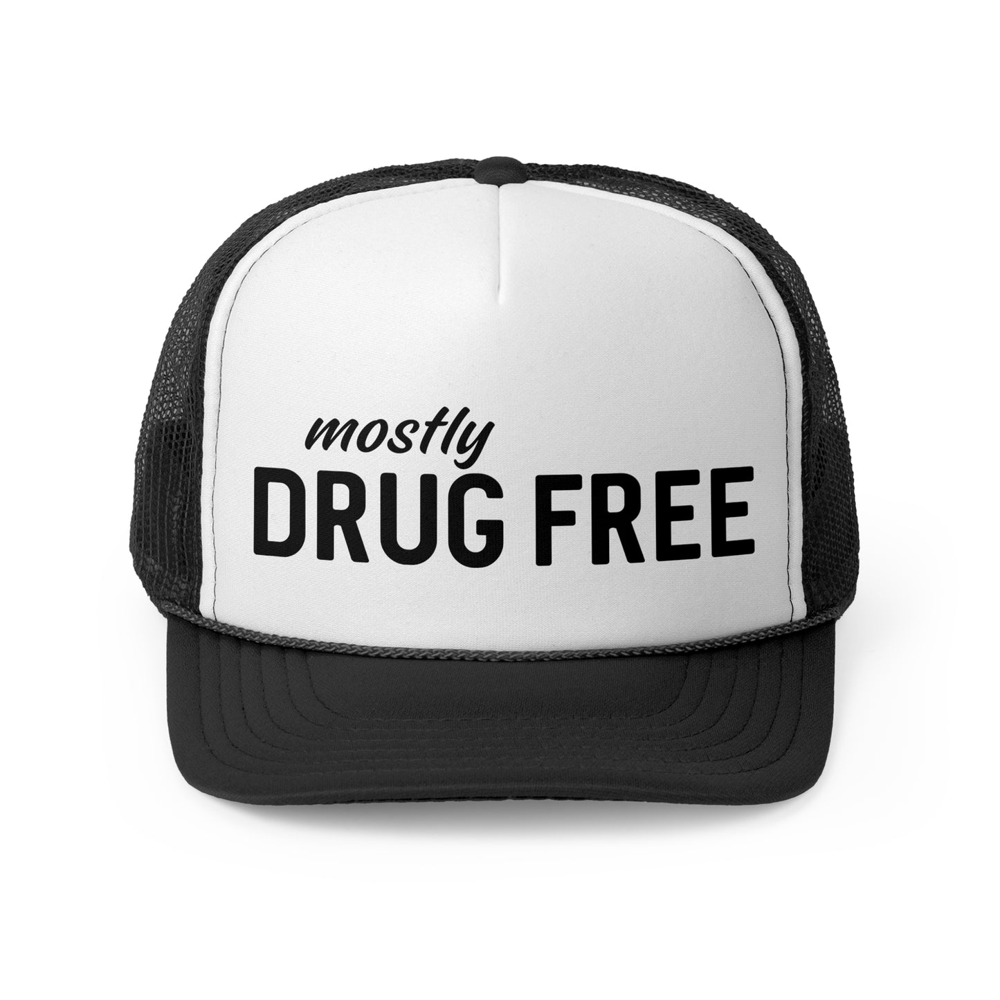 Mostly Drug Free - Trucker Cap