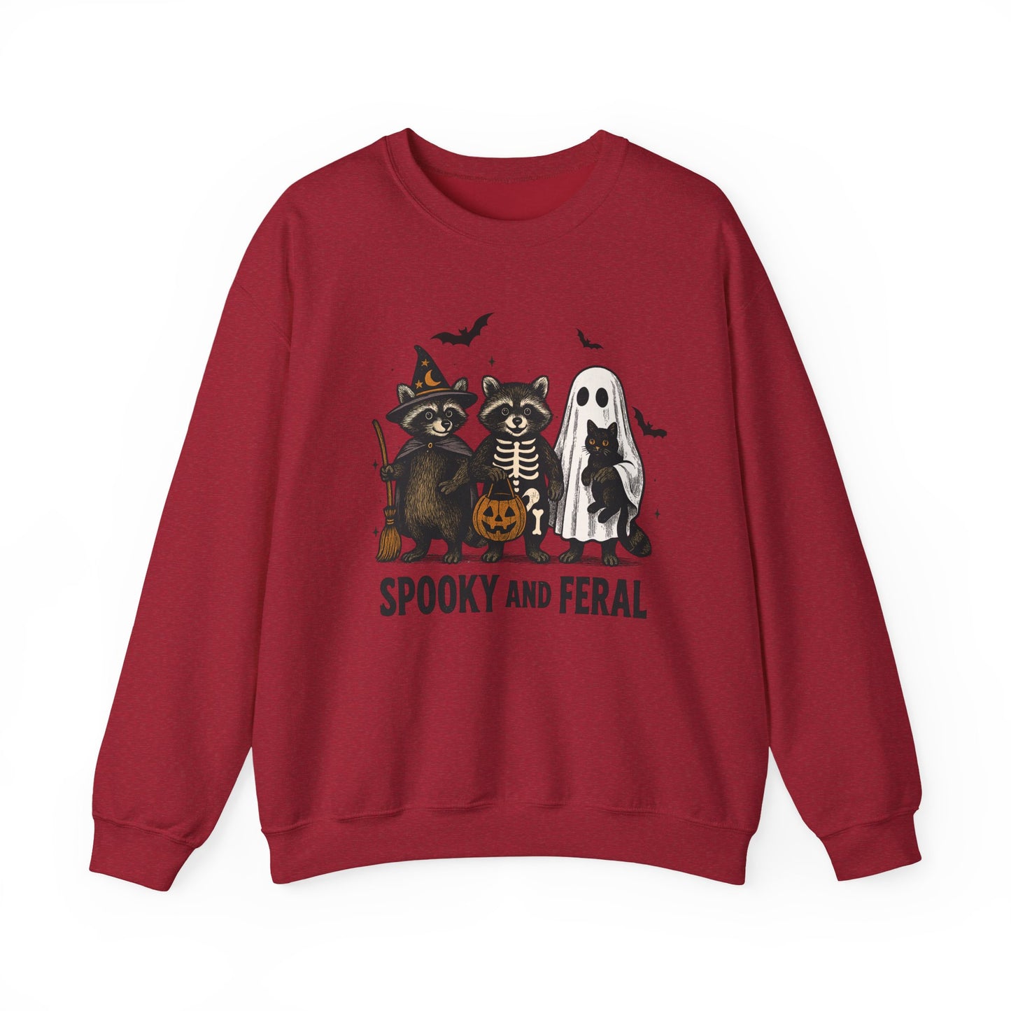 Spooky and Feral - Crewneck Sweatshirt
