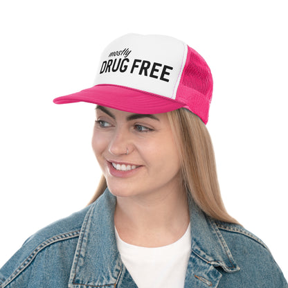 Mostly Drug Free - Trucker Cap
