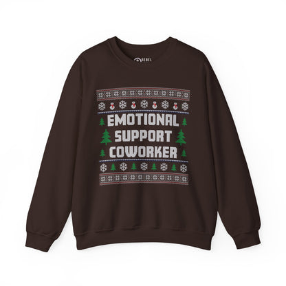 Emotional Support Coworker - Ugly Sweatshirt