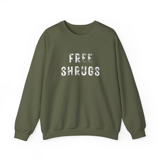 Free Shrugs - Crewneck Sweatshirt