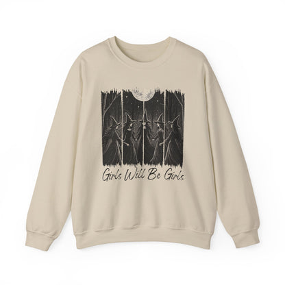 Girls Will Be Girls - Unisex Crewneck Sweatshirt
