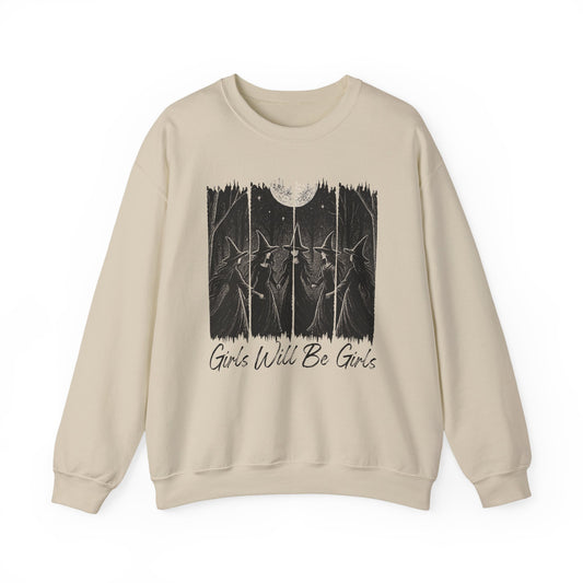 Girls Will Be Girls - Unisex Crewneck Sweatshirt