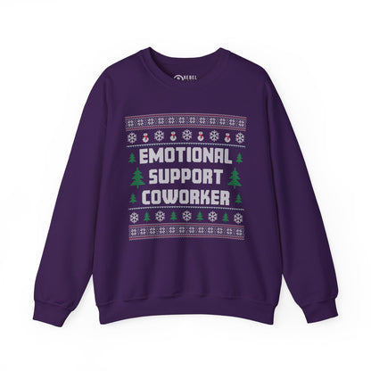 Emotional Support Coworker - Ugly Sweatshirt