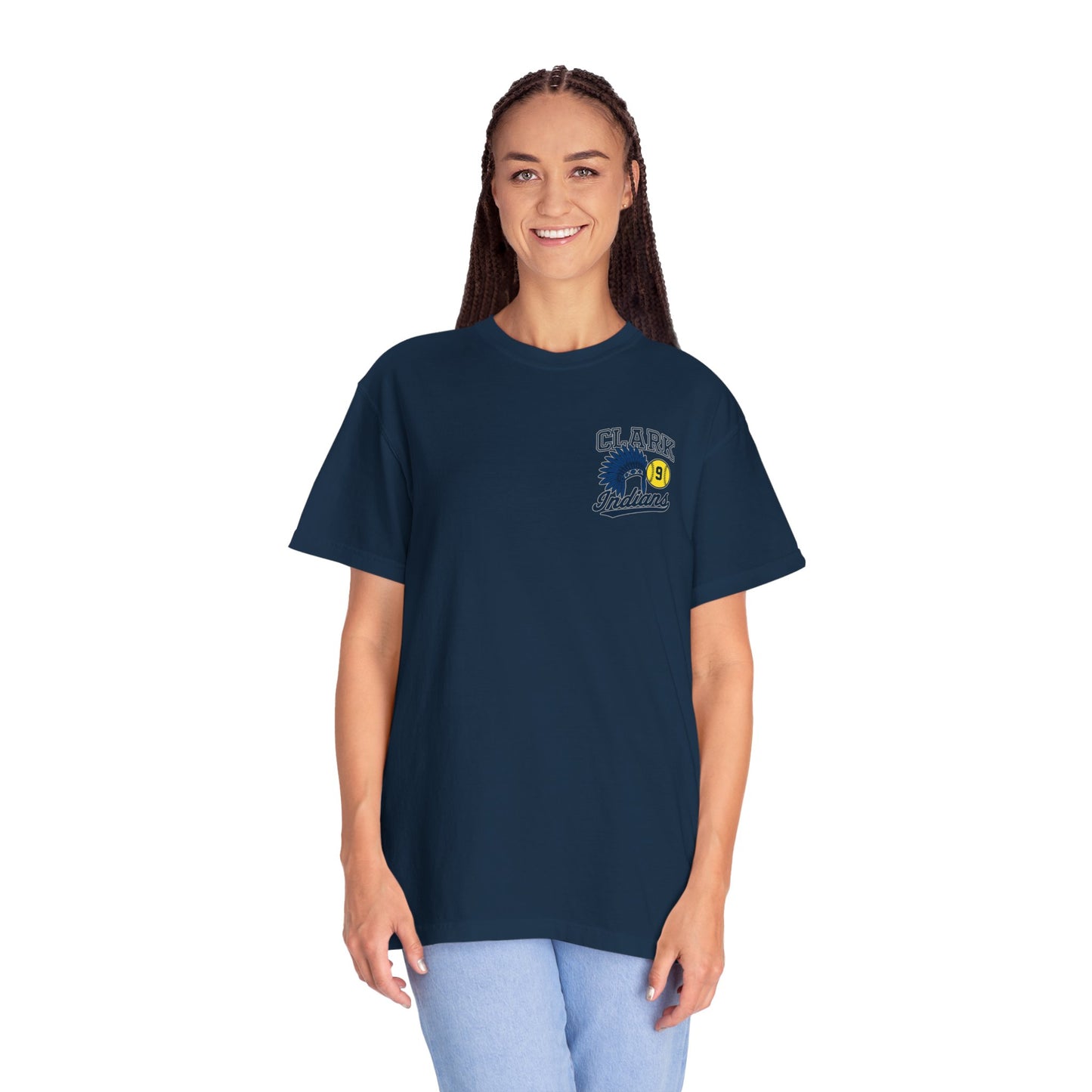 Clark Softball 2 - Comfort Color Tee