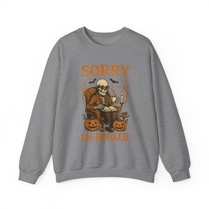 Sorry I'm Booked - Unisex Crewneck Sweatshirt