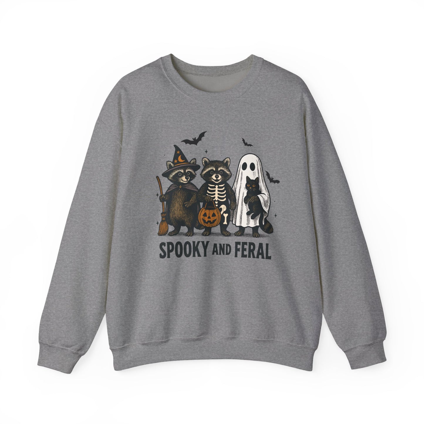 Spooky and Feral - Crewneck Sweatshirt