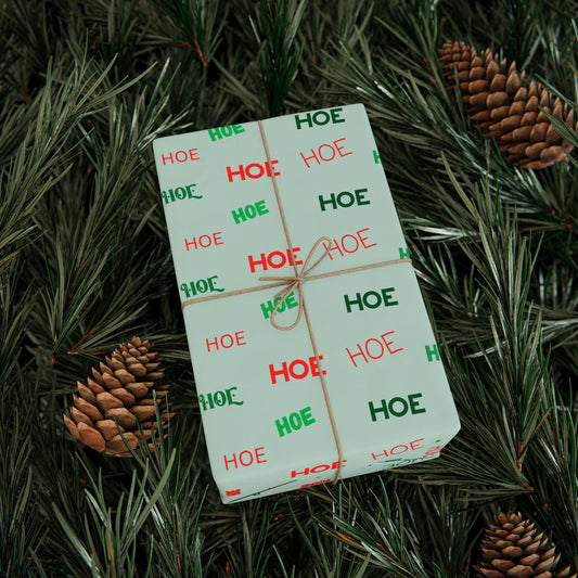 Hoe - Holiday Wrapping Paper
