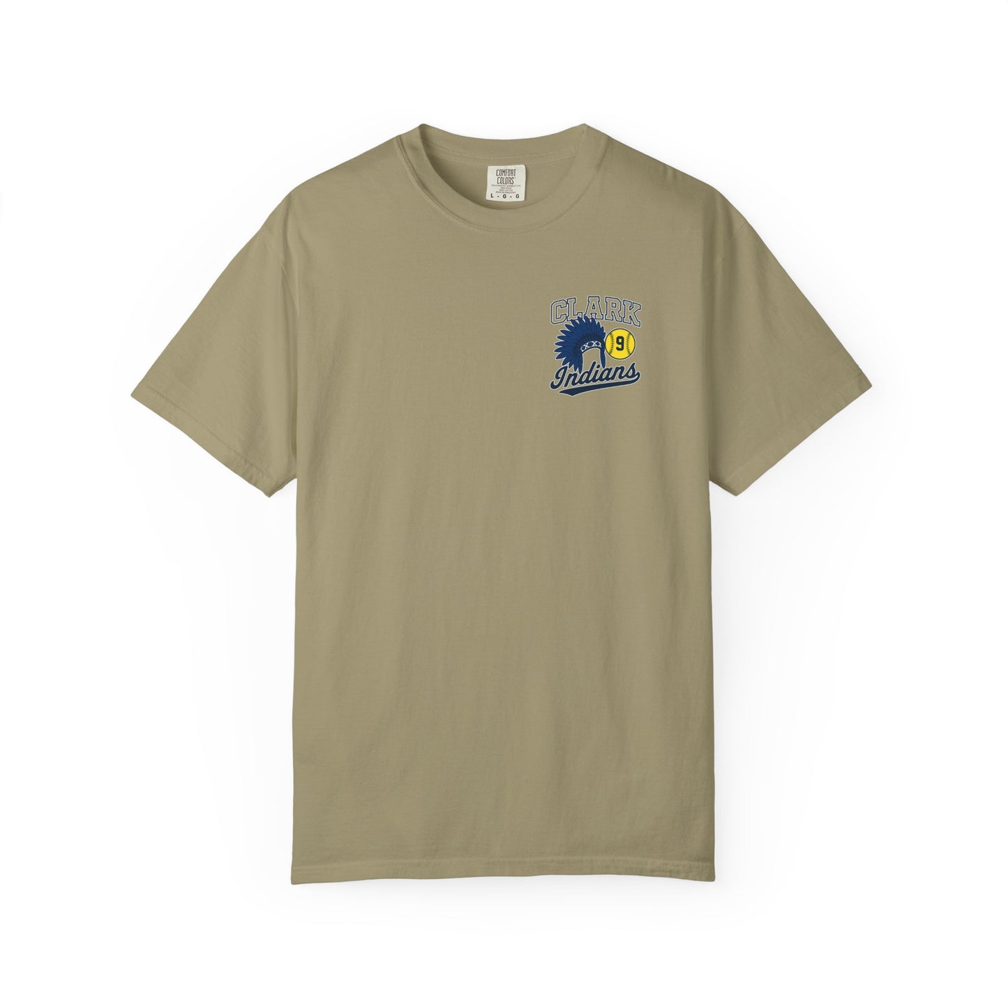 Clark Softball 4 - Comfort Color Tee